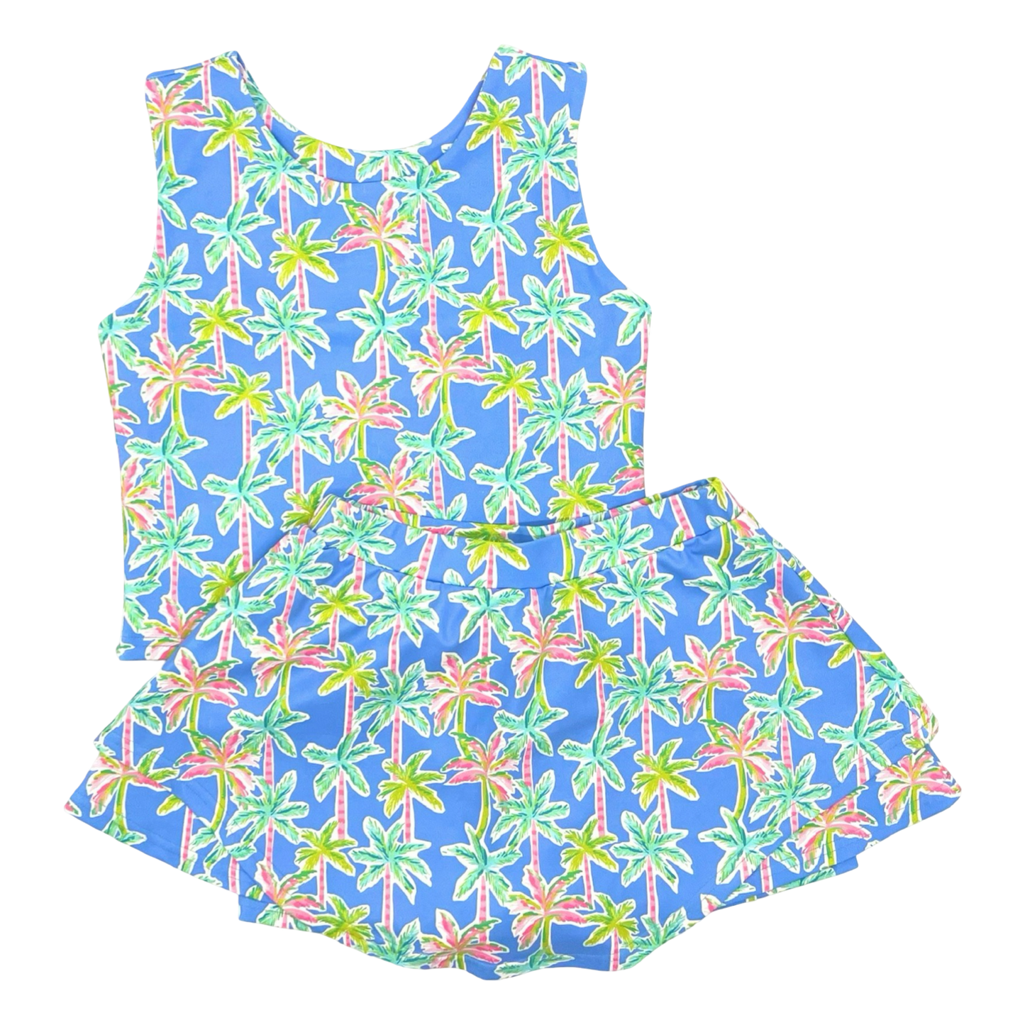 Skirt Set - Palm Tree