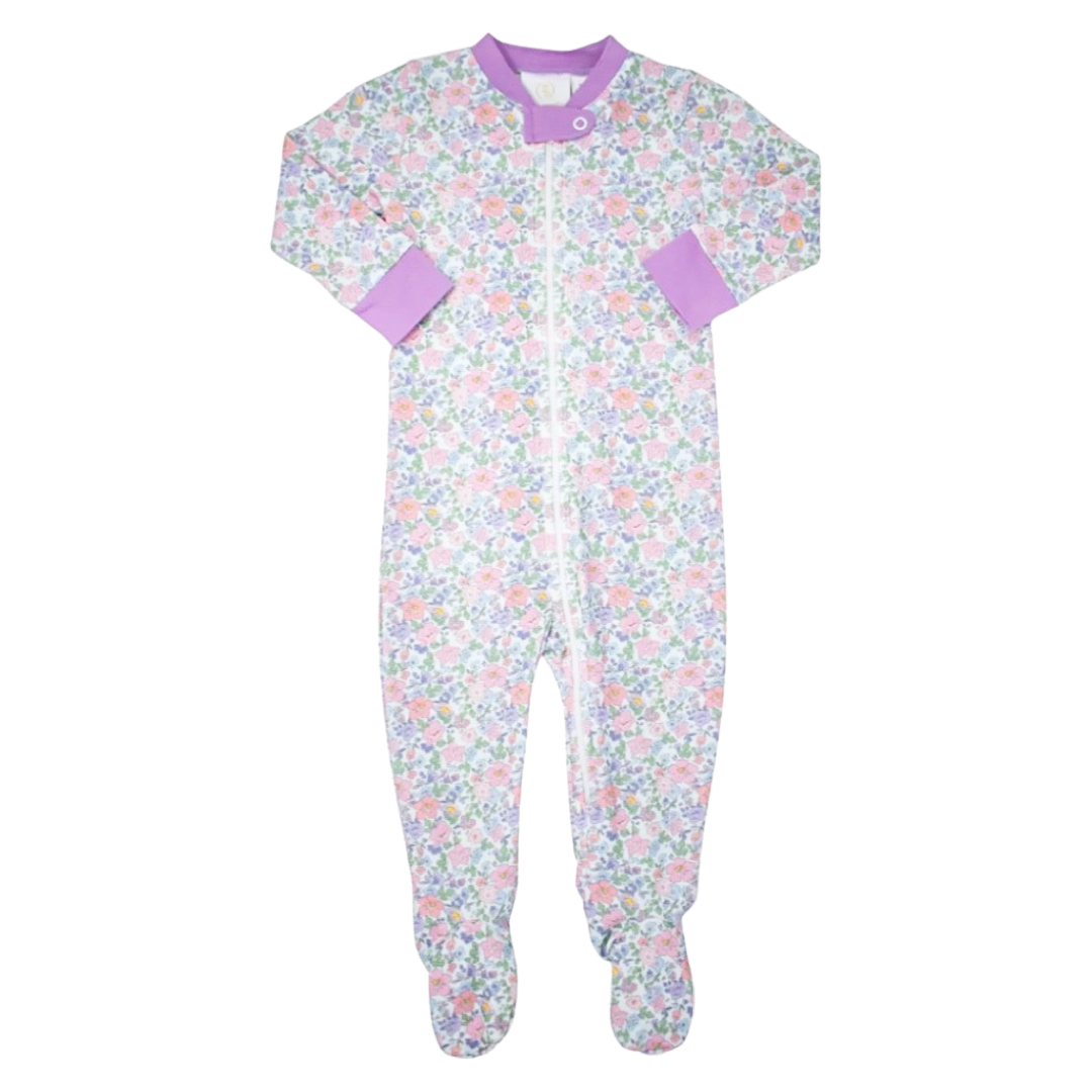 Lullaby Set Once Upon A Time Footie Floral Lulu and Bean