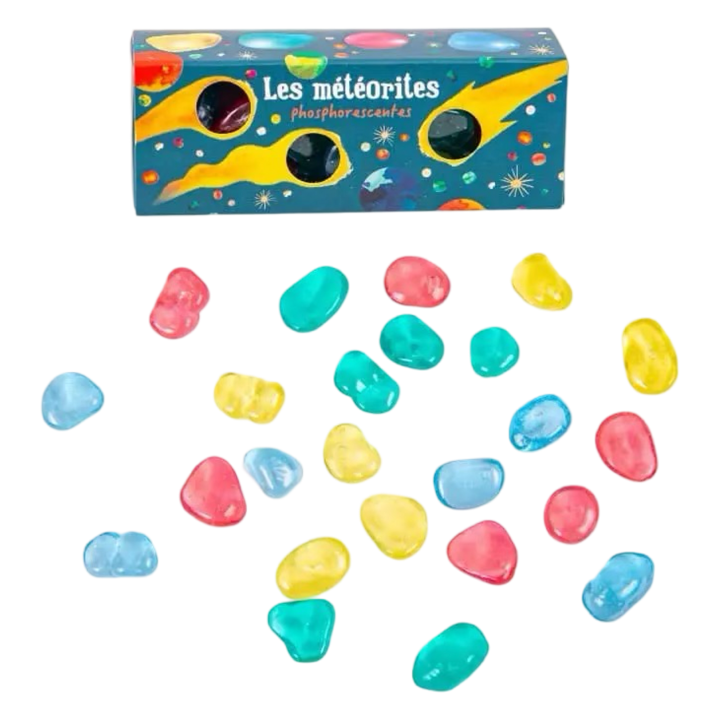 Glow Meteorites