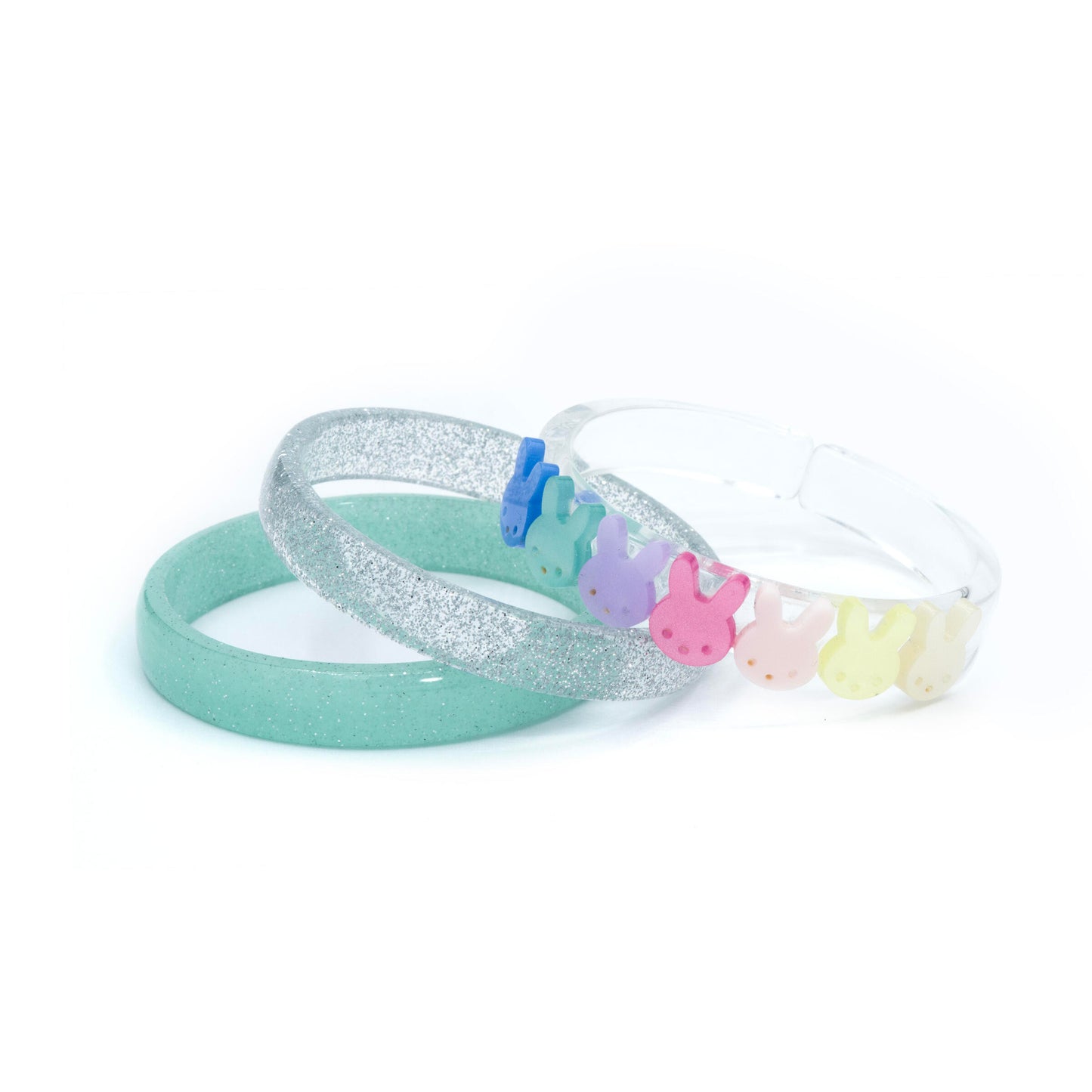 Bangle Set - Multi Bunnies