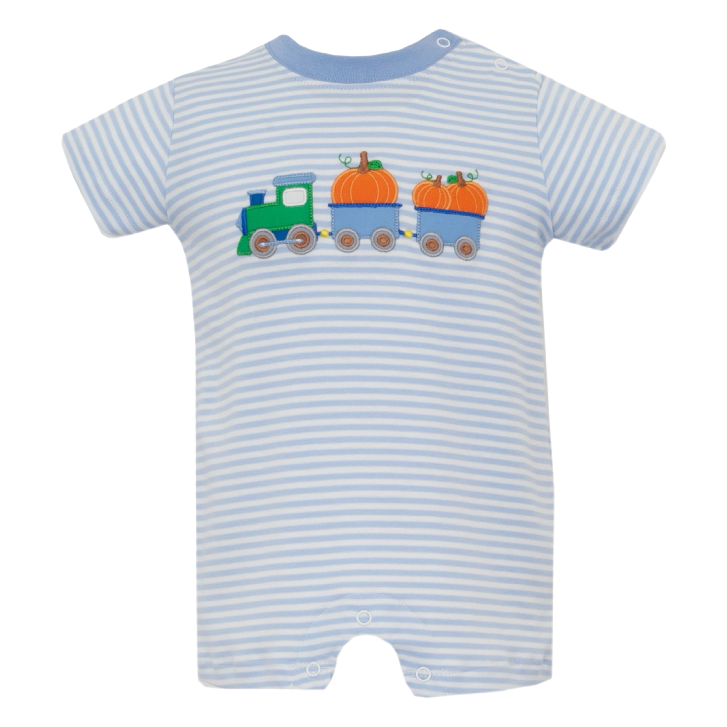 Applique Romper - Pumpkin