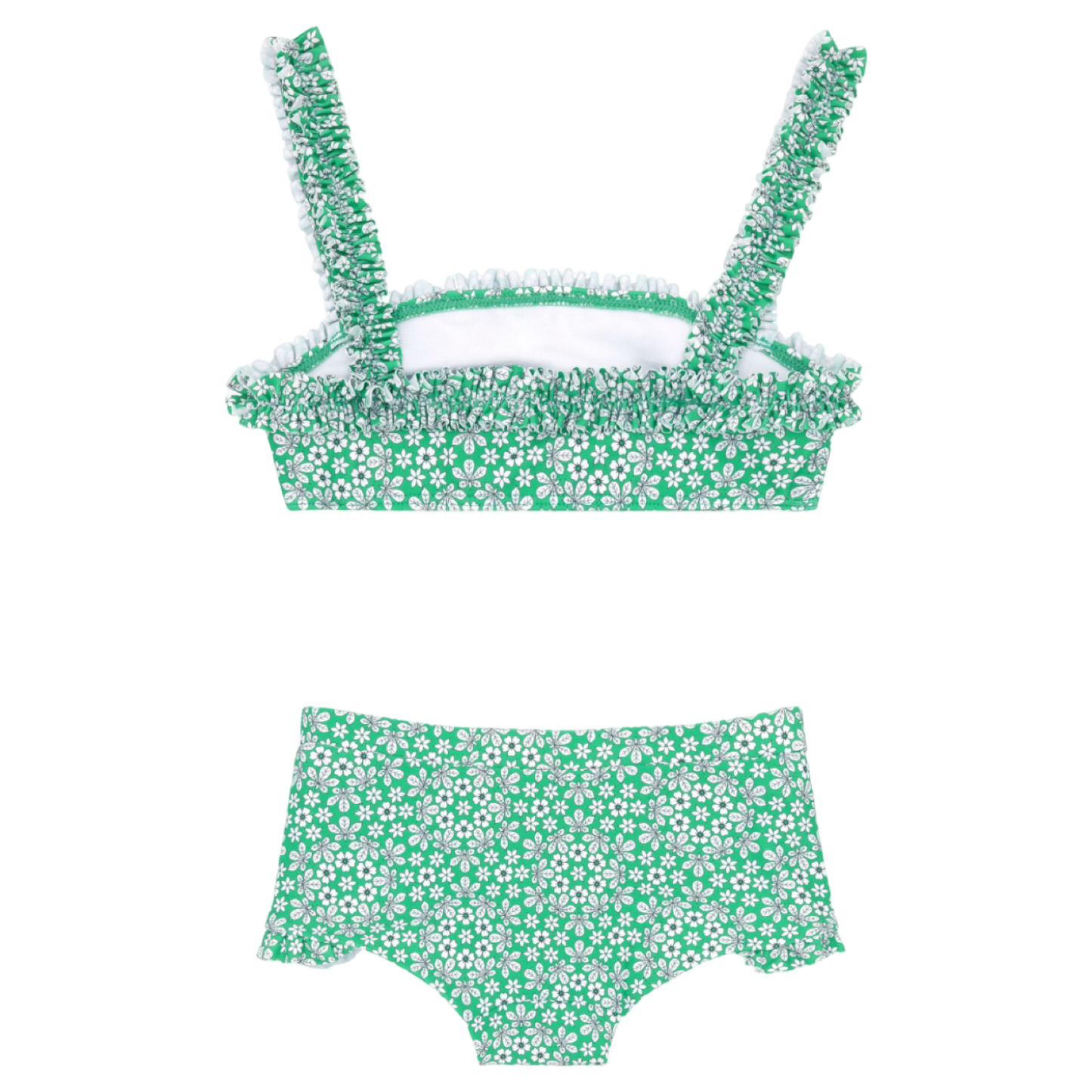 Ruched Bandeau Top/Shorts Bikini - Liberty of London Godwin Floral