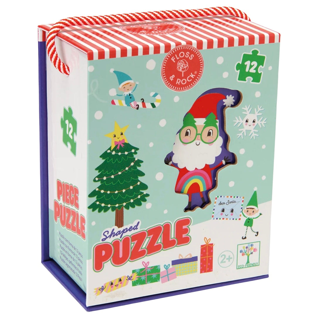 12 Piece Puzzle - Santa