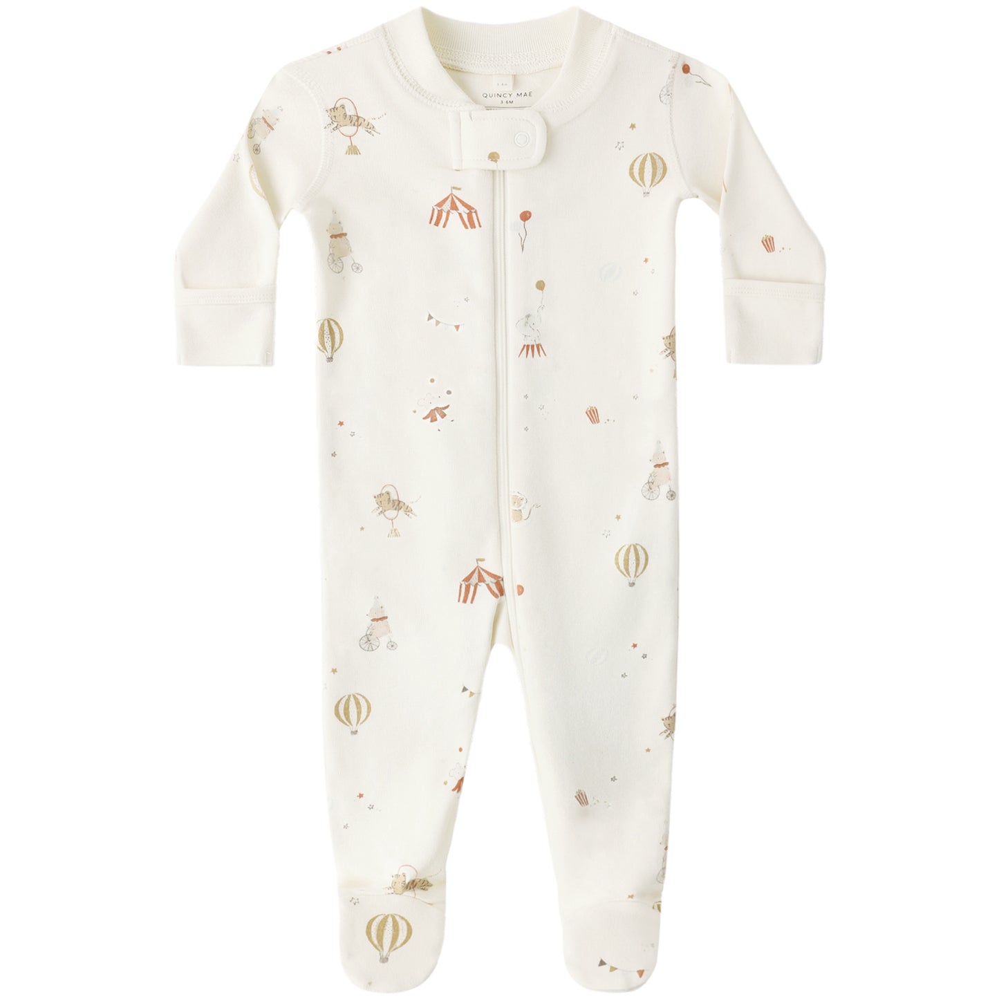 Zipper Footie - Carnival