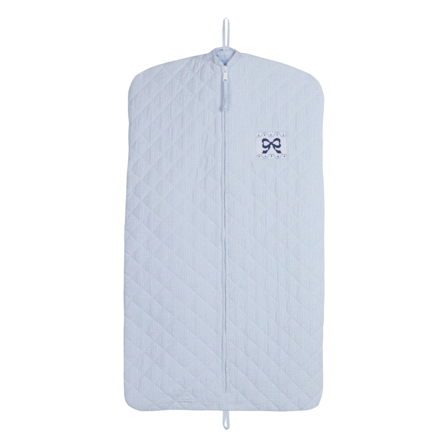 Garment Bag - Blue Bow