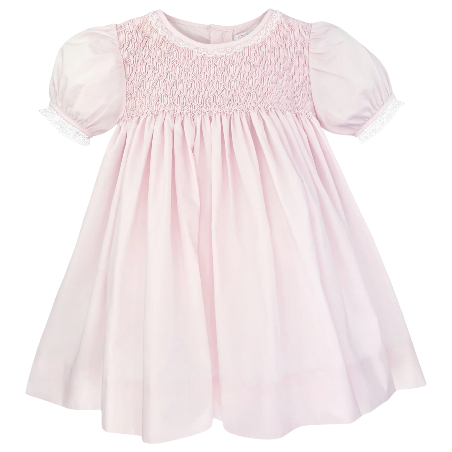 Smocked Dress - Pink
