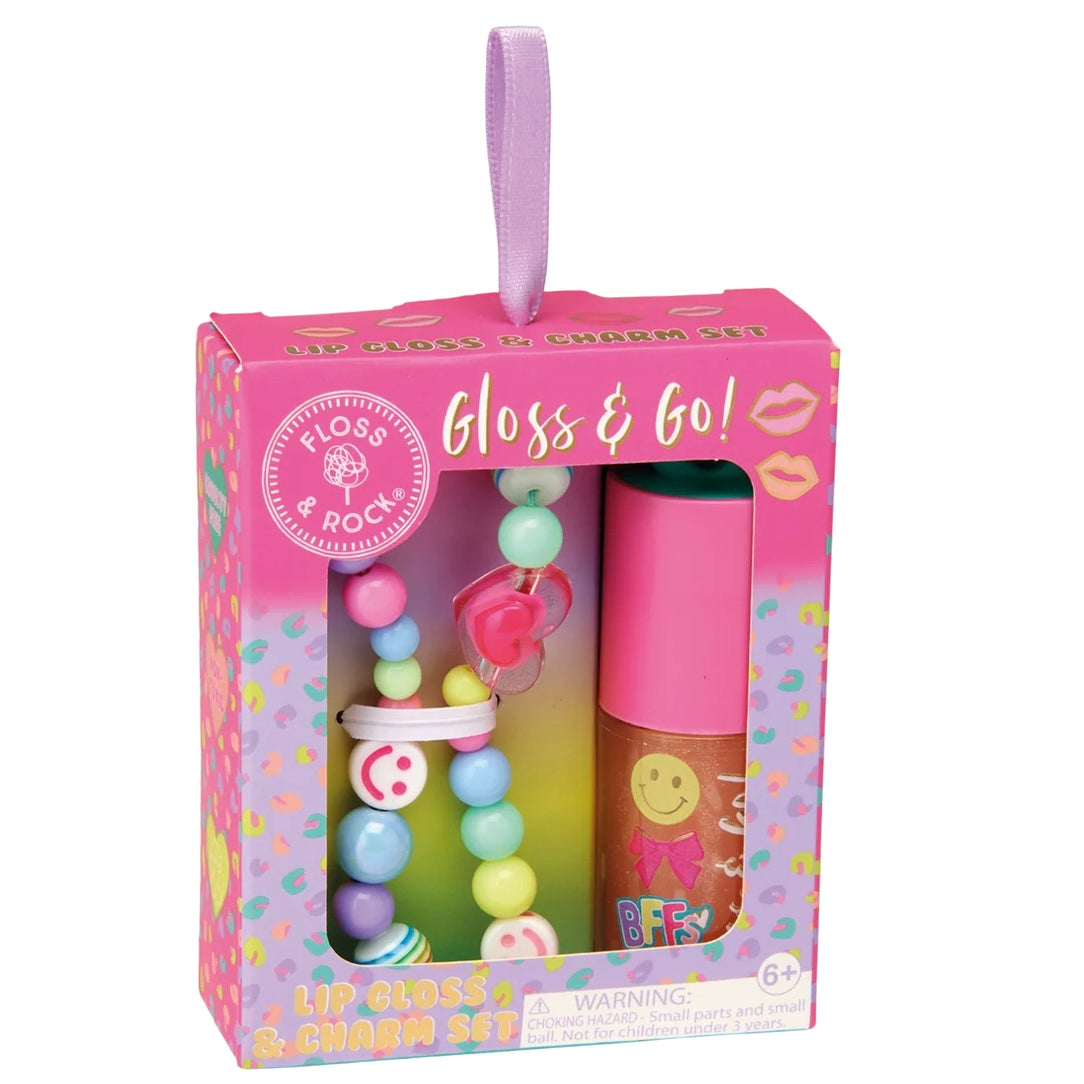 Lip Gloss/Charm Set - Fashion Friends