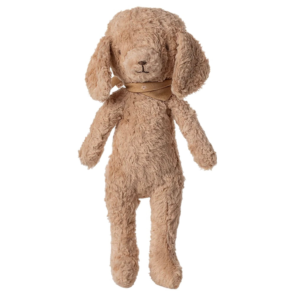 Vintage Plush Dog - Dusty Powder