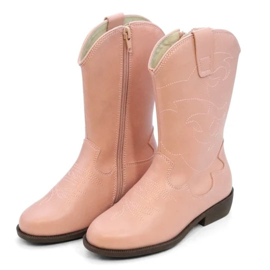 Callie Western Boot - Pink