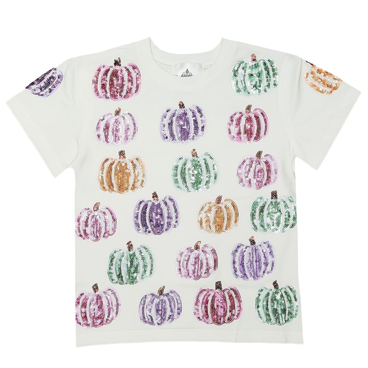 Sequin Top - Pumpkin