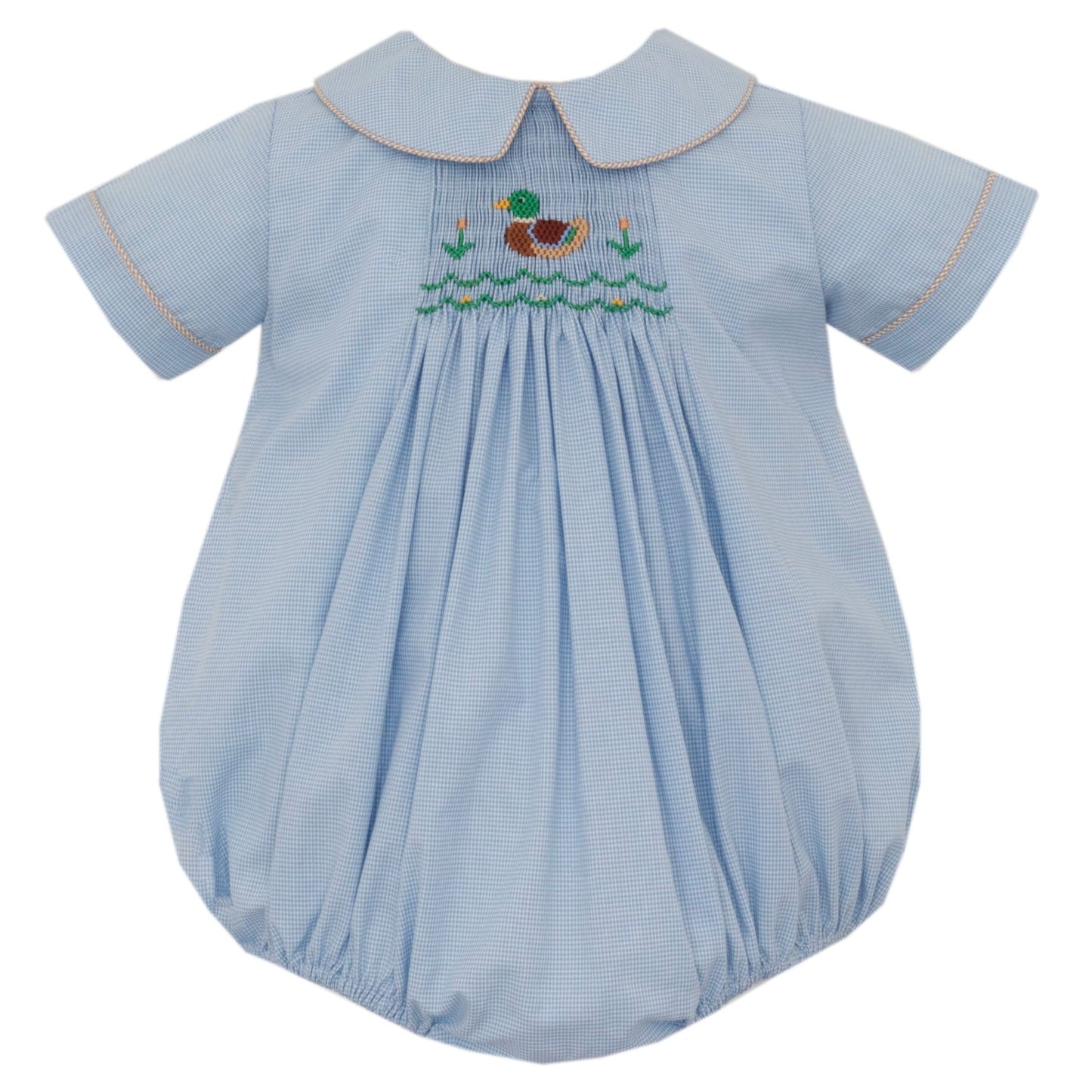 Smocked Bubble - Mallard