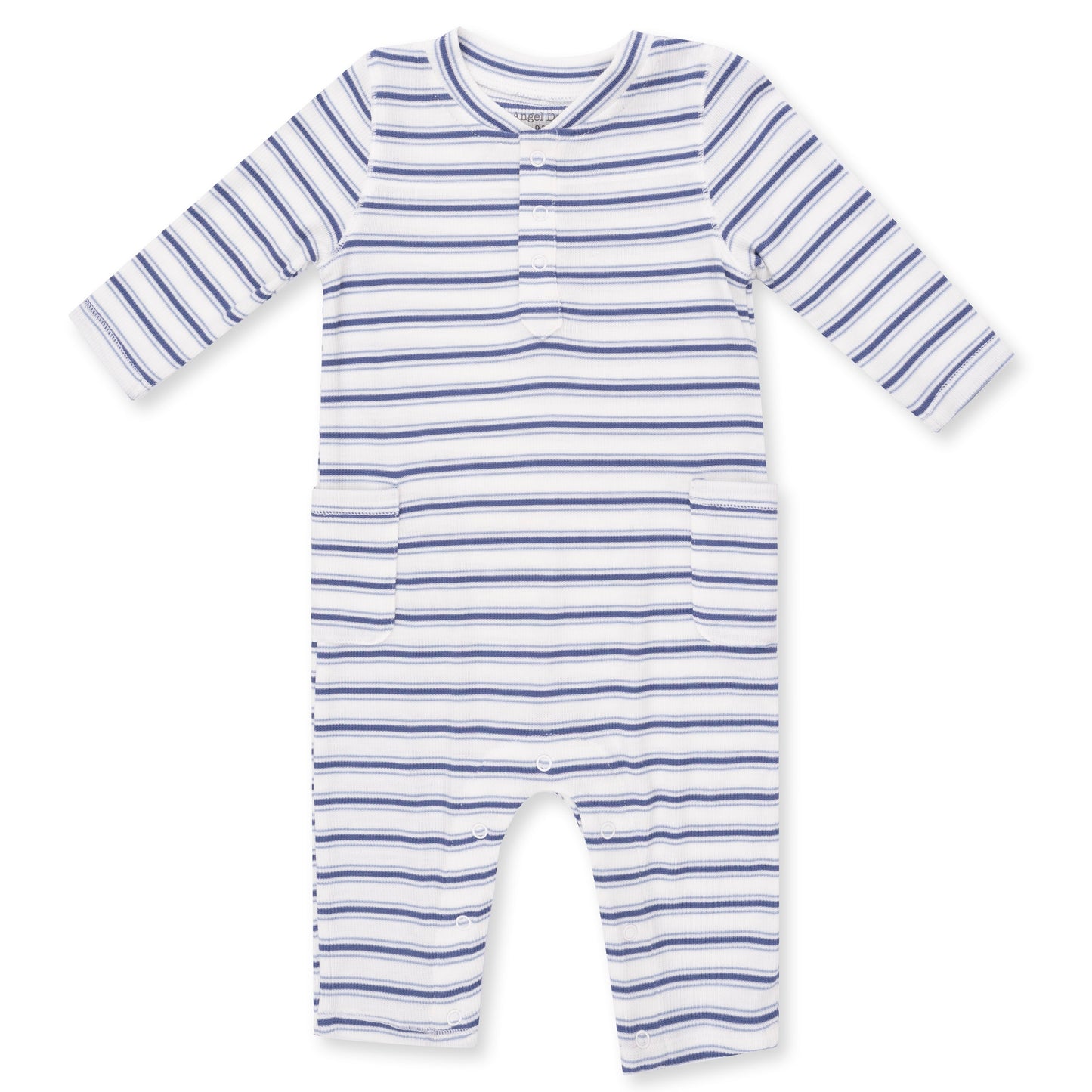 Romper - Blue Stripe
