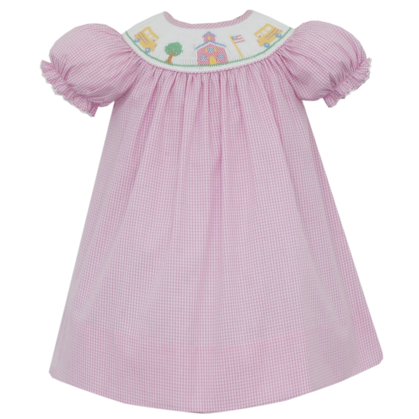 Smocked Knit Dress - School House