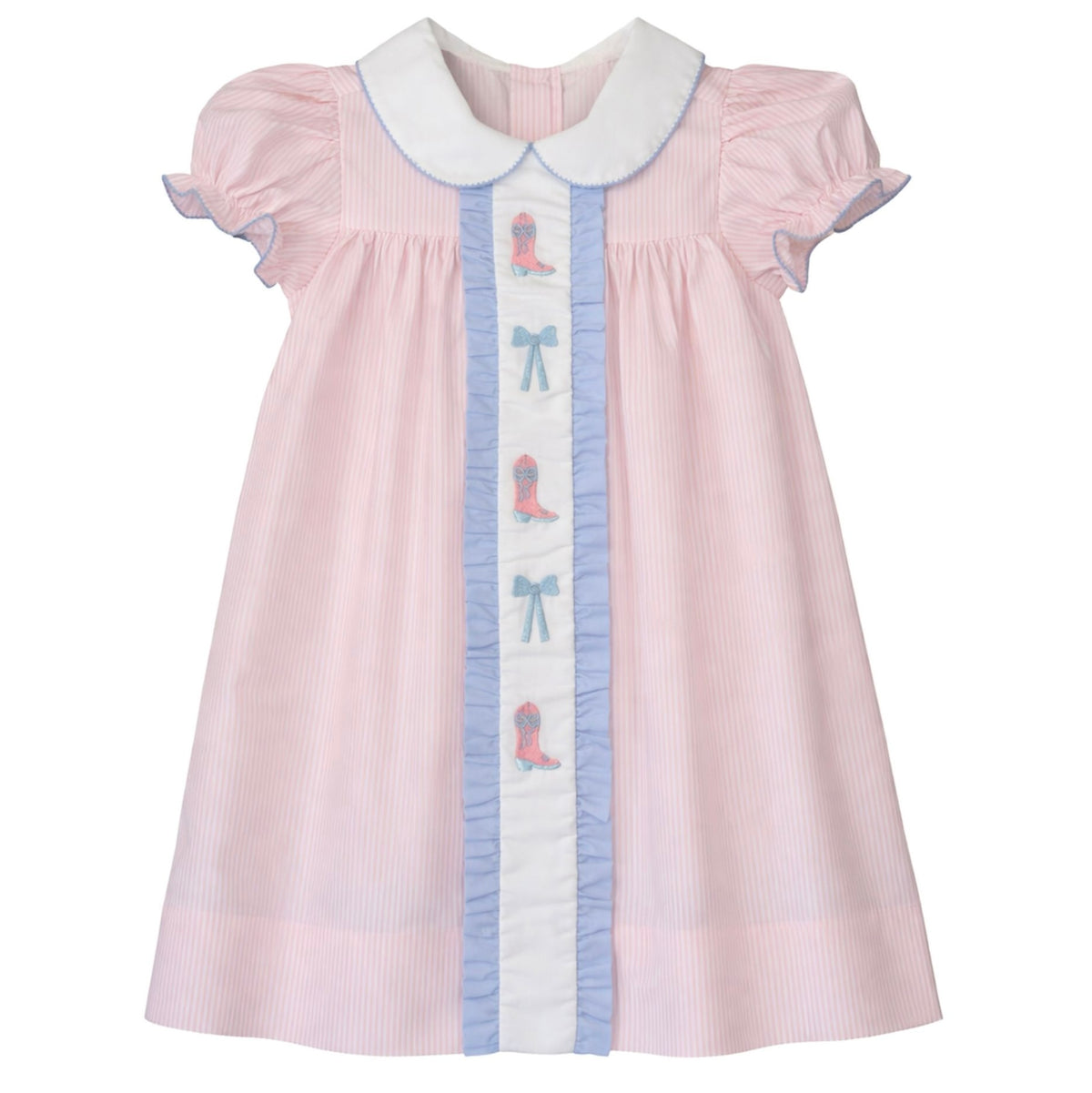 Heidi Dress - Boots/Bows