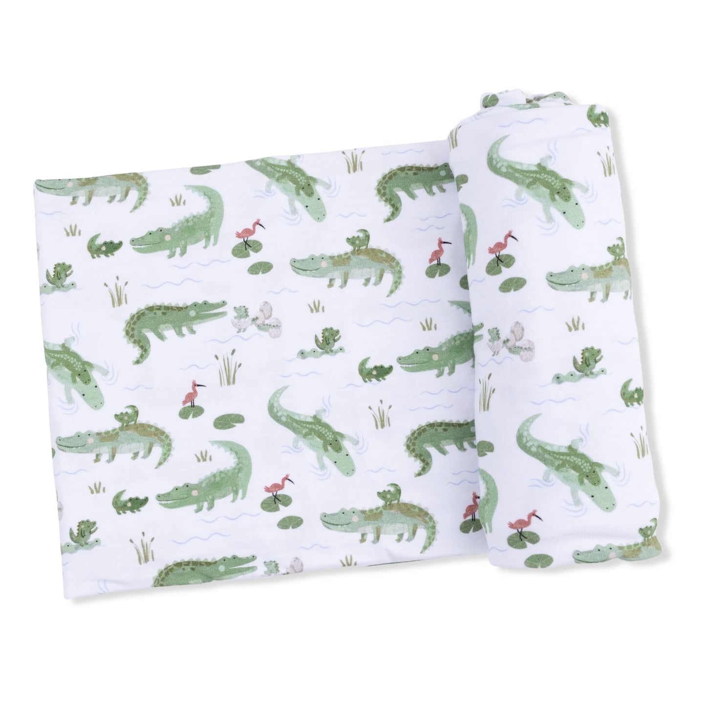 Swaddle - Crayon Alligator