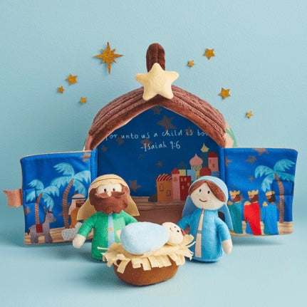 Musical Nativity Plush Set