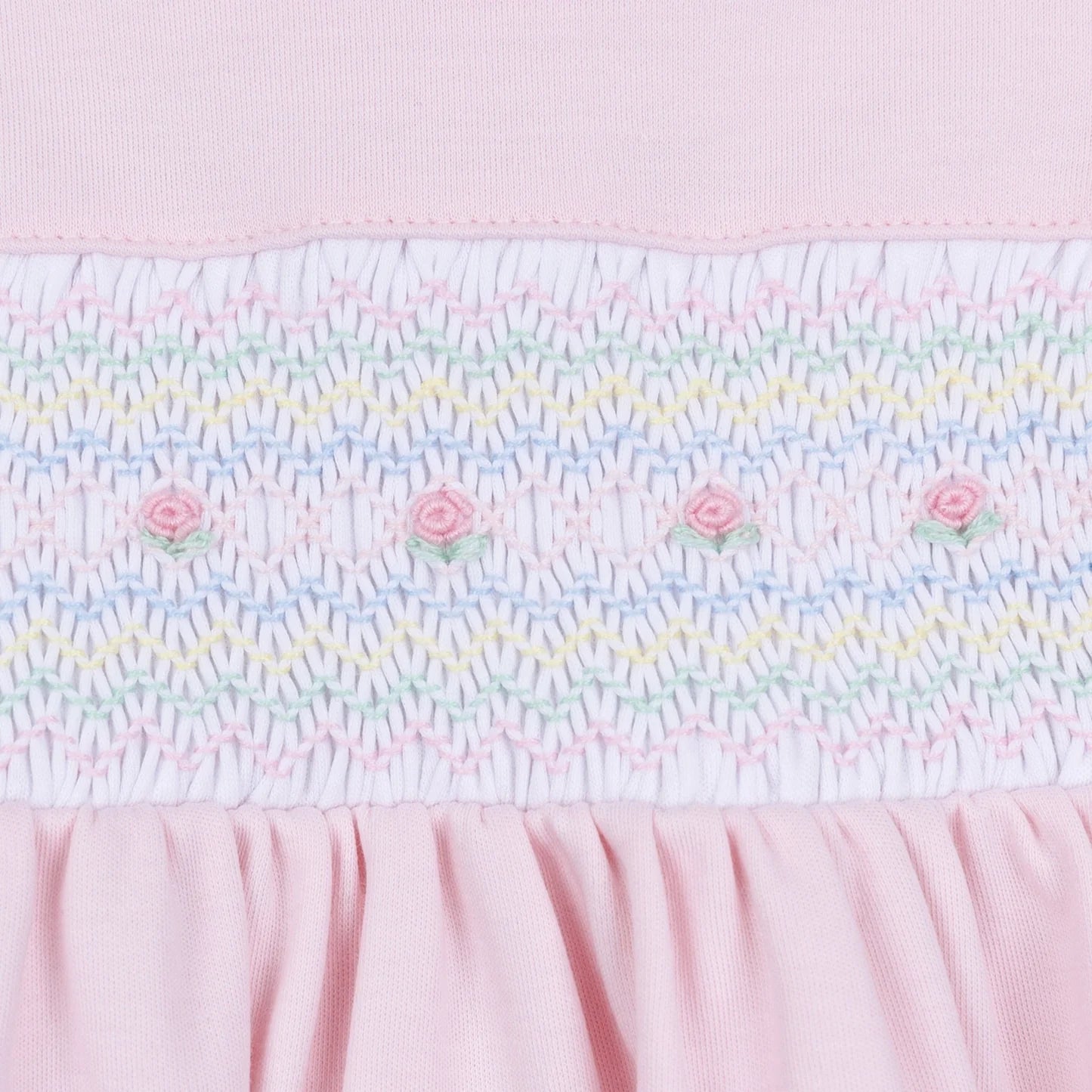 Smocked Footie - Junie