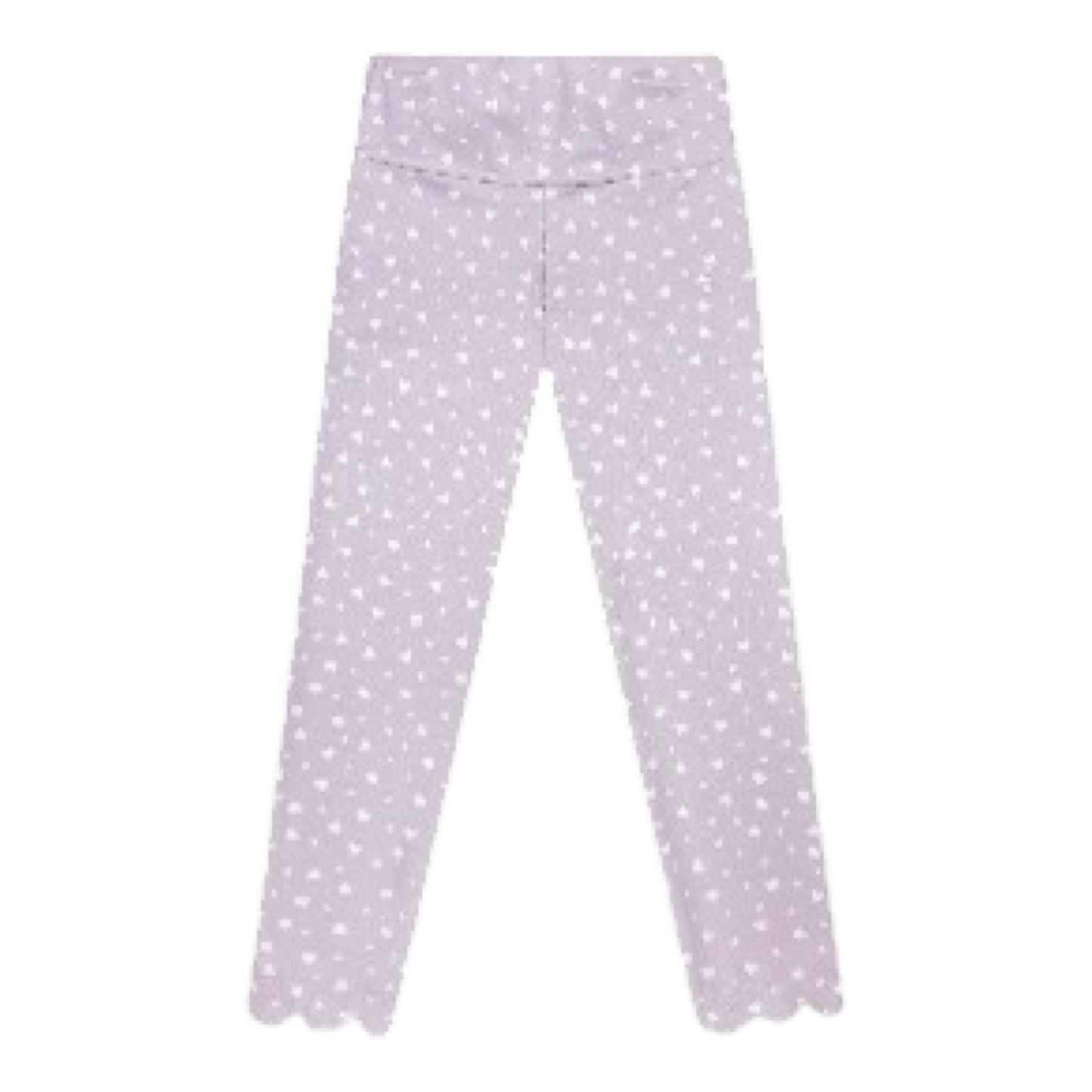 Saddie Scallop Leggings - Be Mine