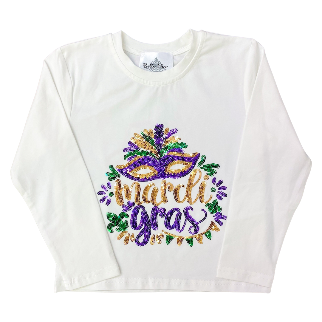 Mardi Gras Patches Sleeveless Top – Belle Lees Boutique