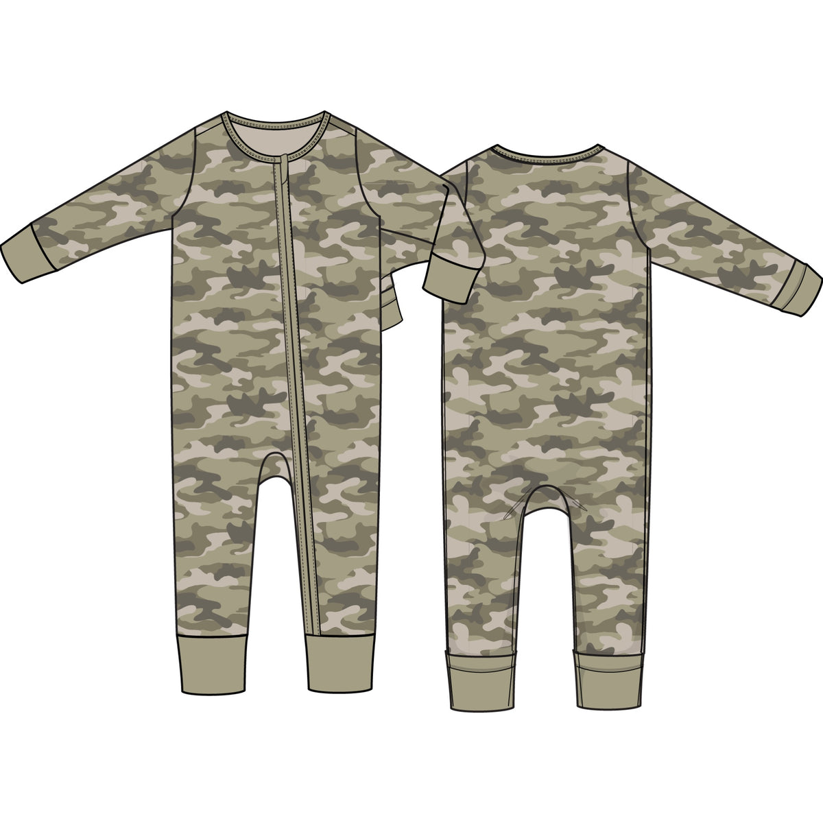 Romper - Camo
