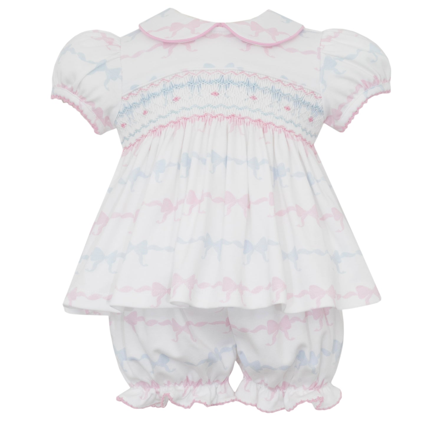 Smocked Bloomer Set - Bow