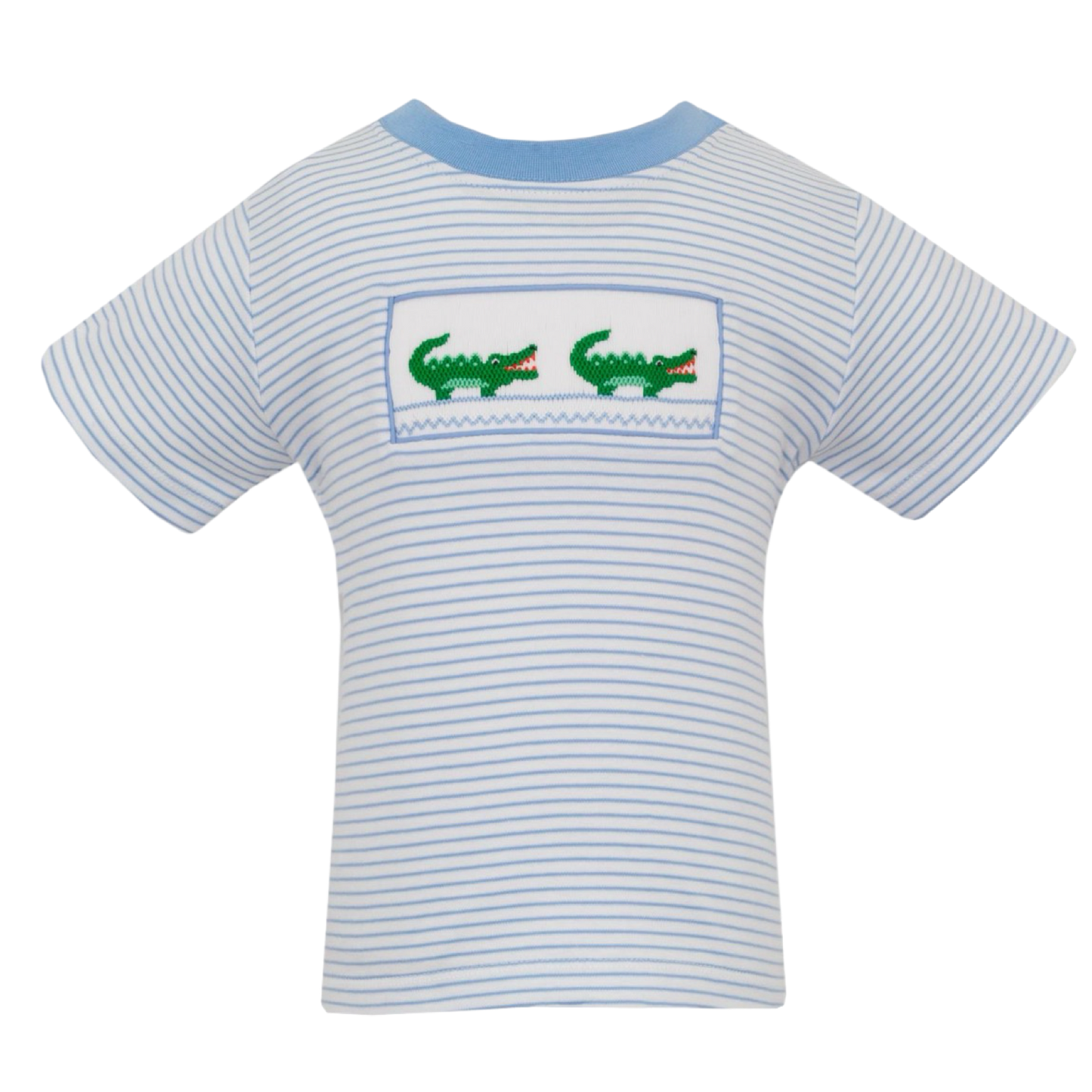 Smocked Tee - Alligator
