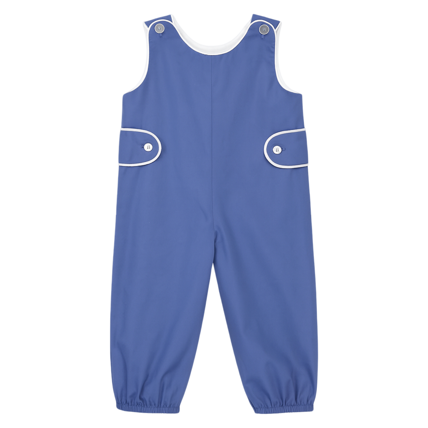 Button Tab Longall - Dark Blue