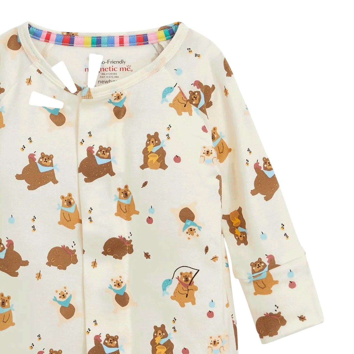 Magnetic Convertible Coverall - Beary Silly