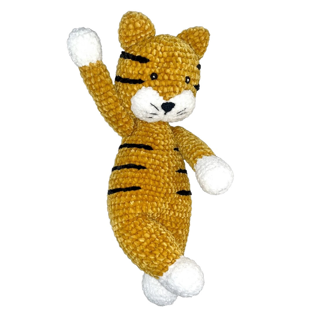 Chenille Crochet Doll - Sully