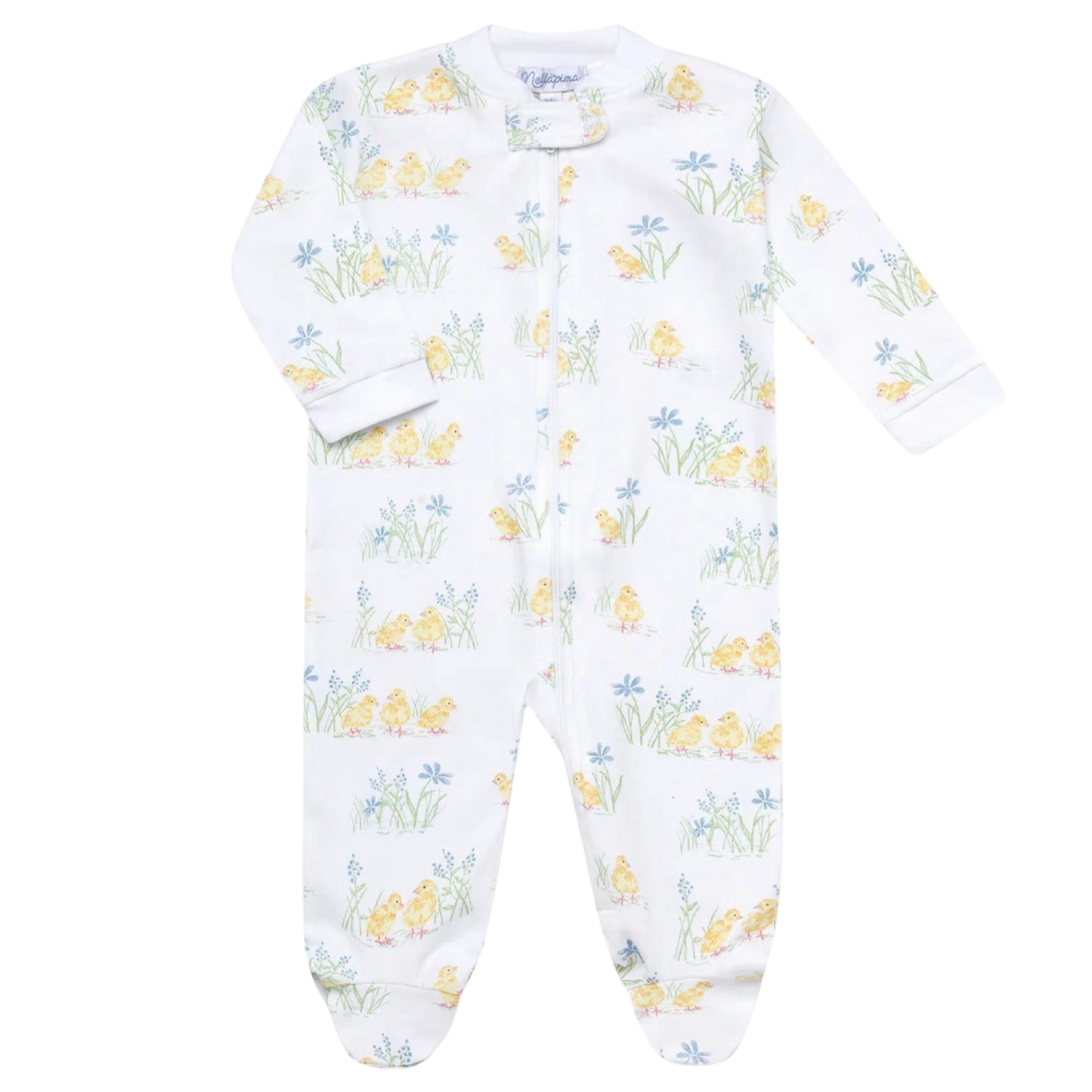 Zipper Footie - Chicks