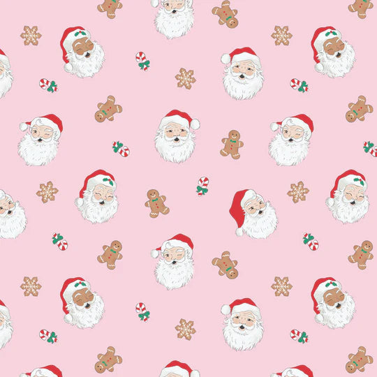 Loungewear - Vintage Santa Pink