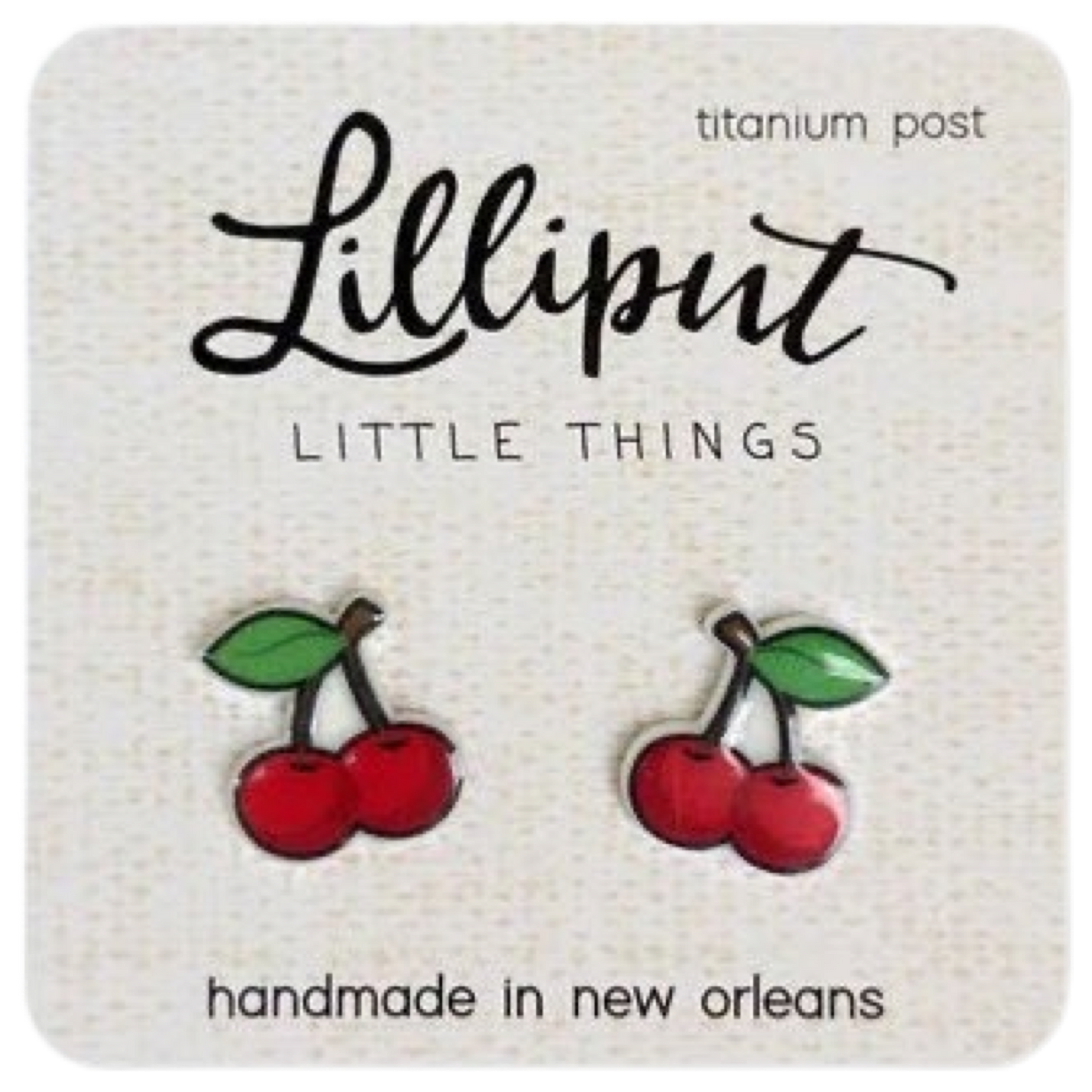 Earring - Cherry