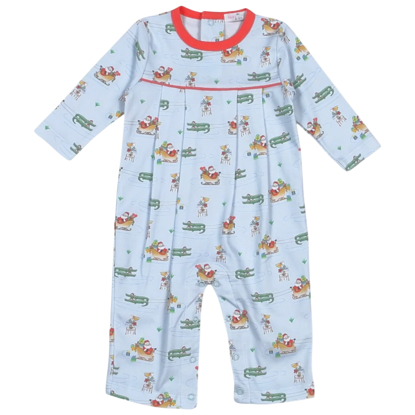 Pima Romper - Cajun Christmas