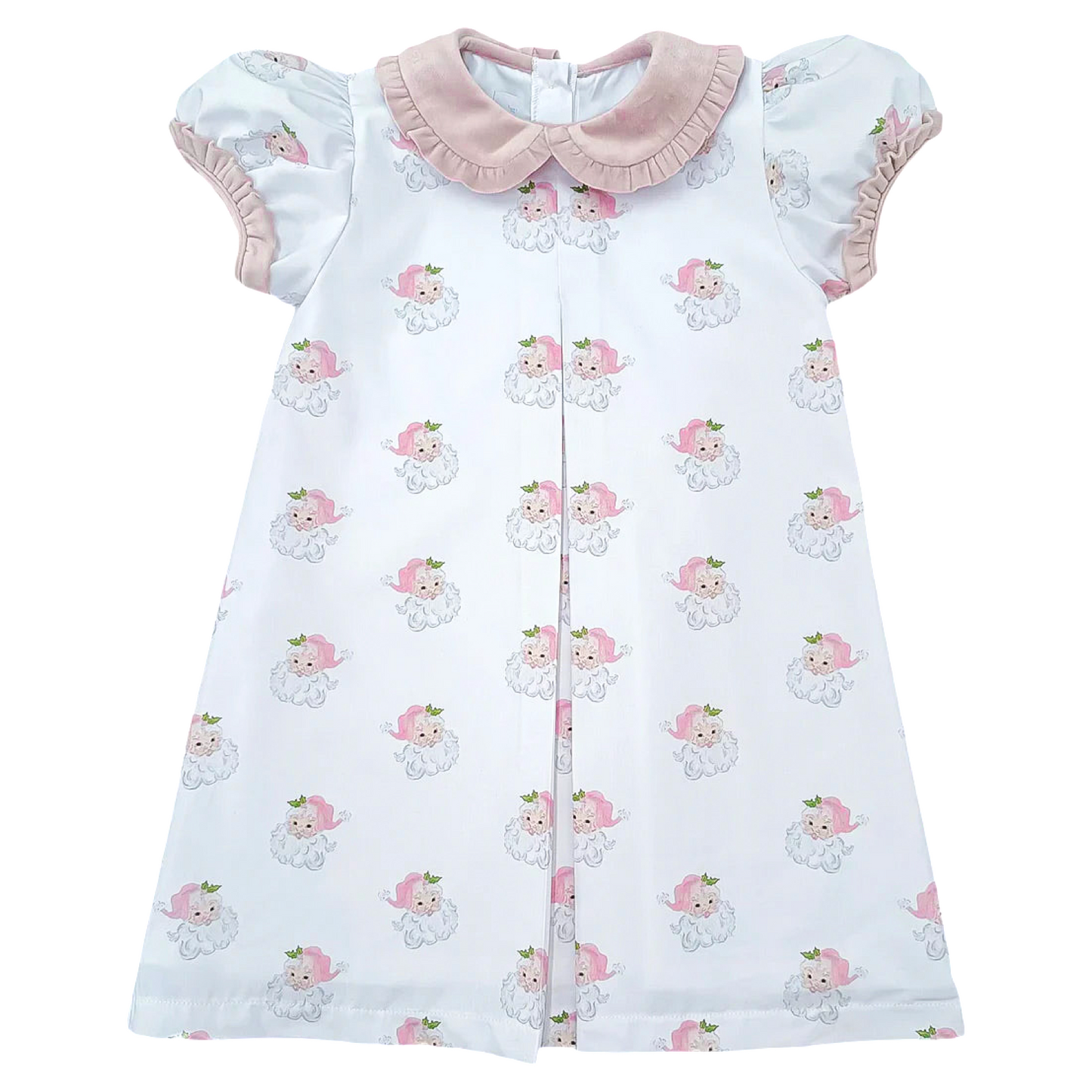 Kadence Dress - Pink Santa