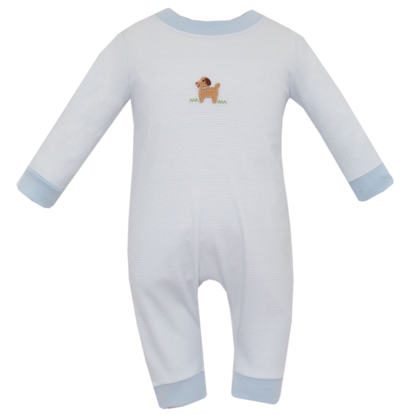 Knit Romper - Puppies