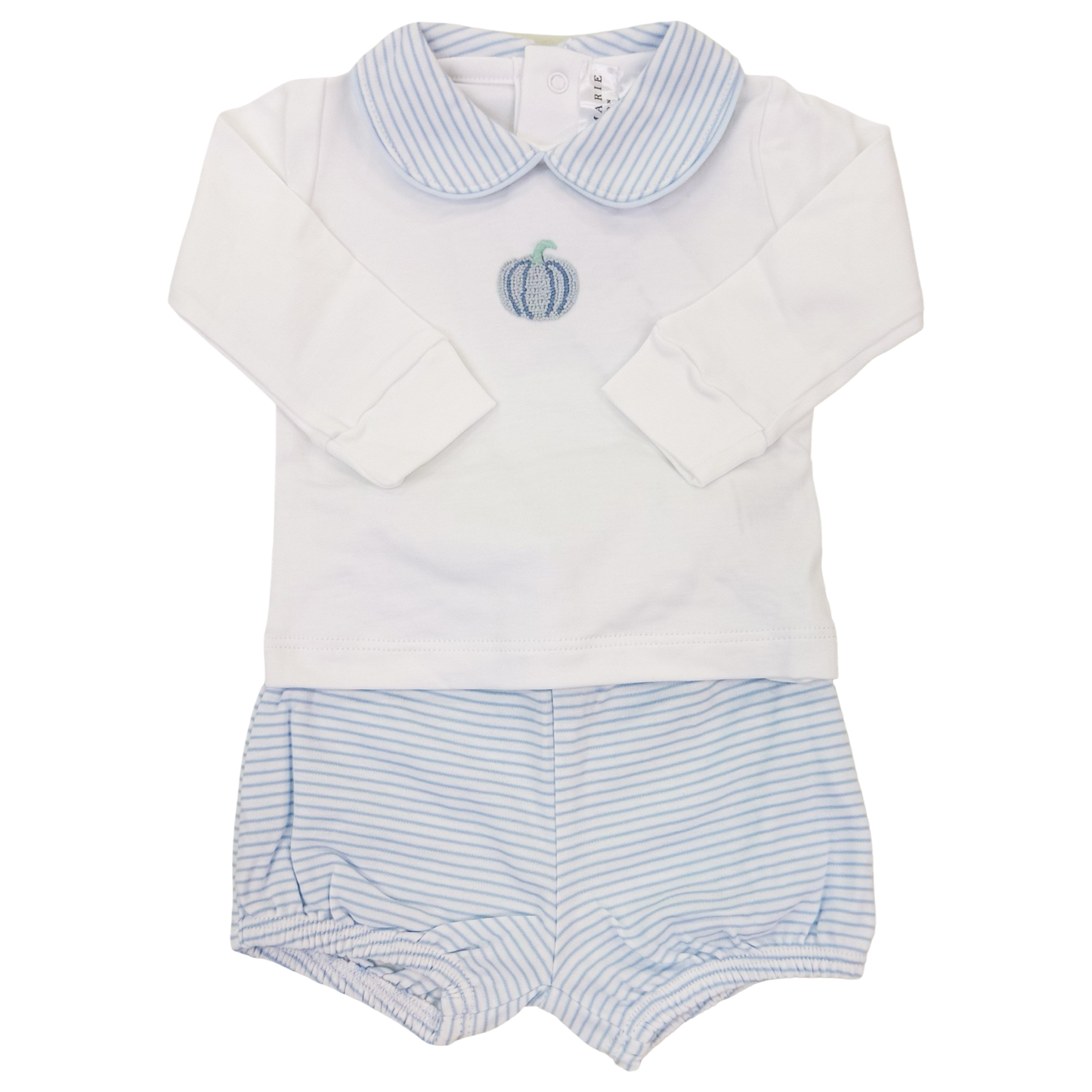 Bloomer Set - Pumpkin Blue