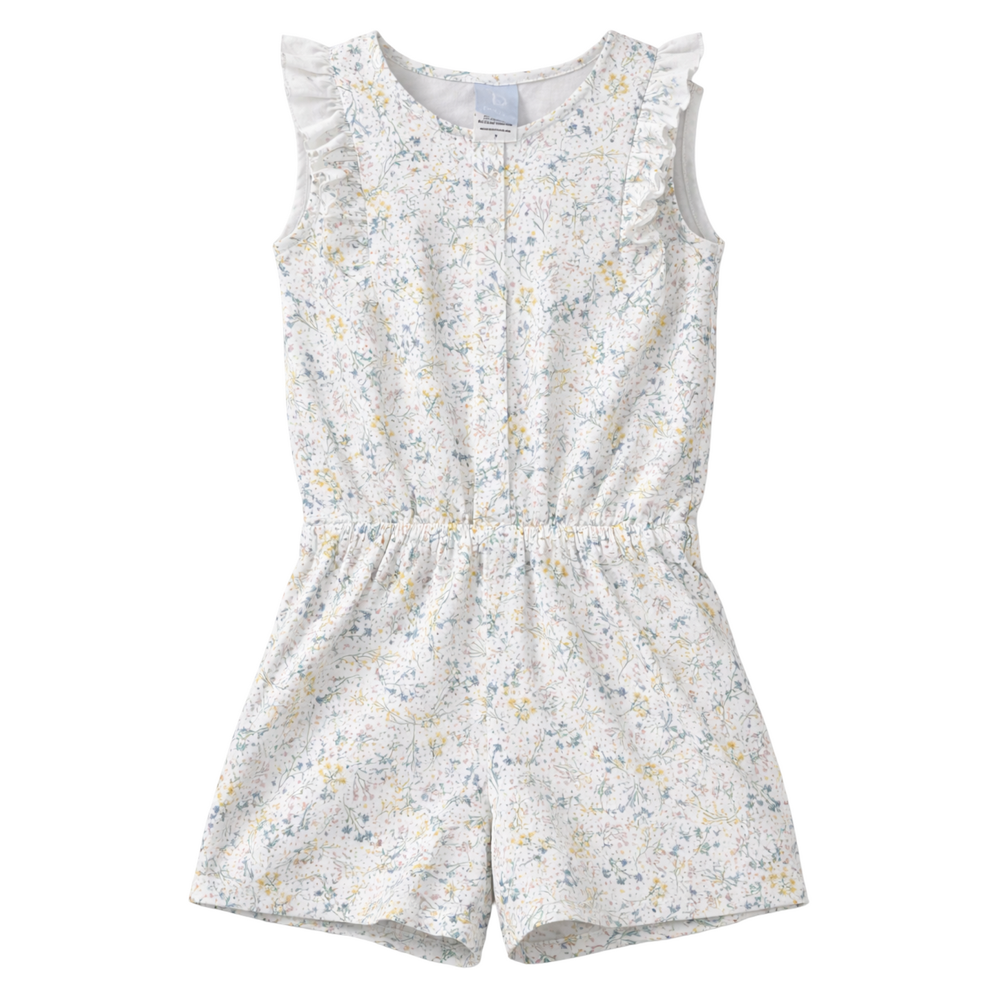 Pima Bitty Romper - Baby's Breath