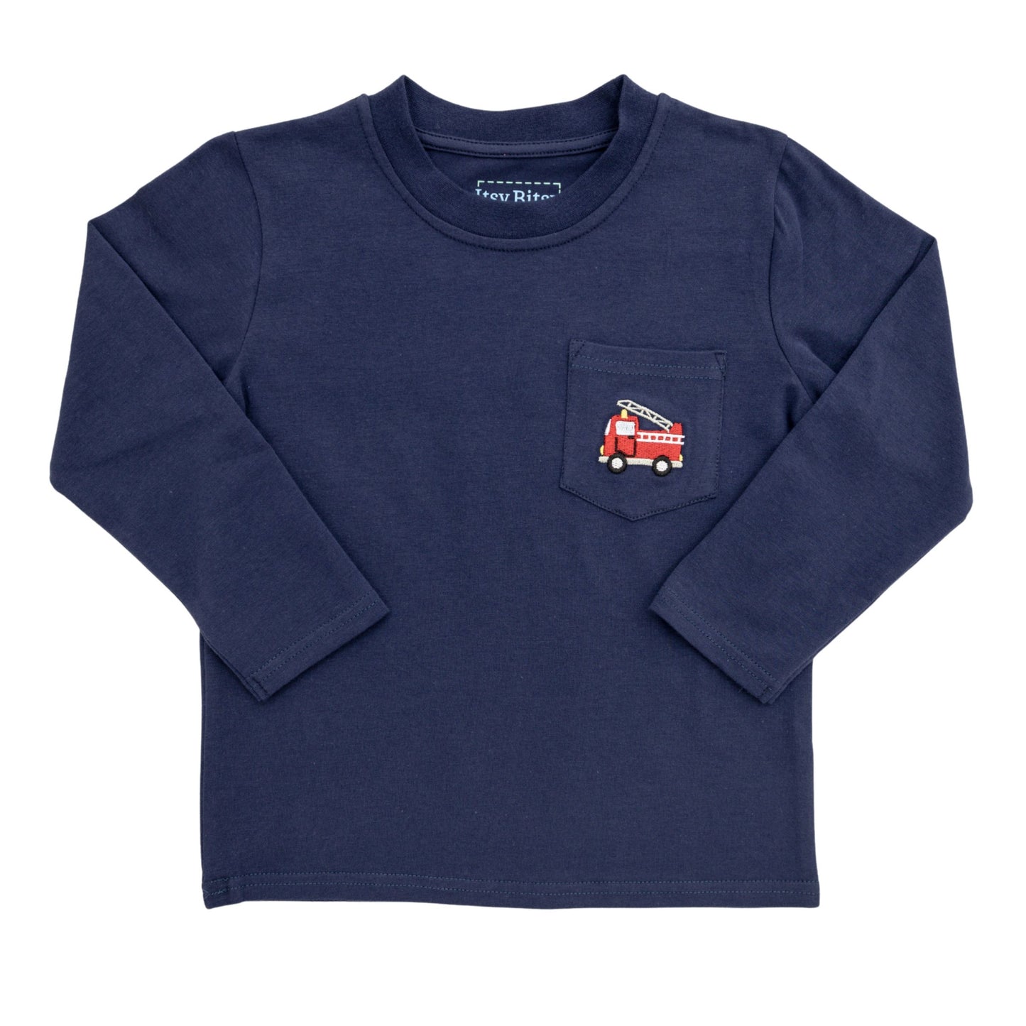 Pocket Tee - Firetruck
