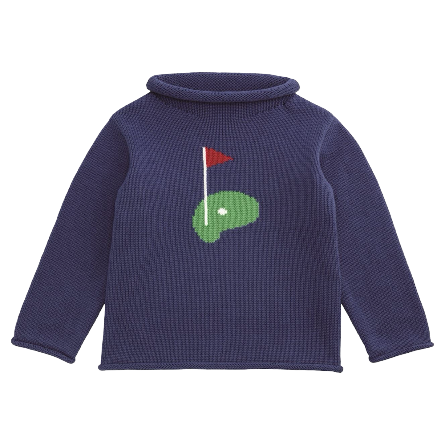 Roll Neck Sweater - Golf