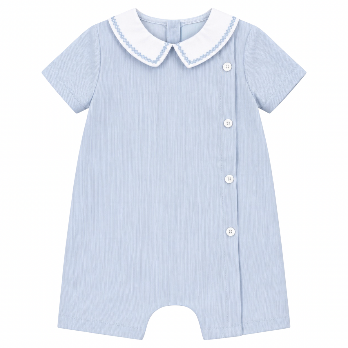 Sweet Cord Romper - Blue