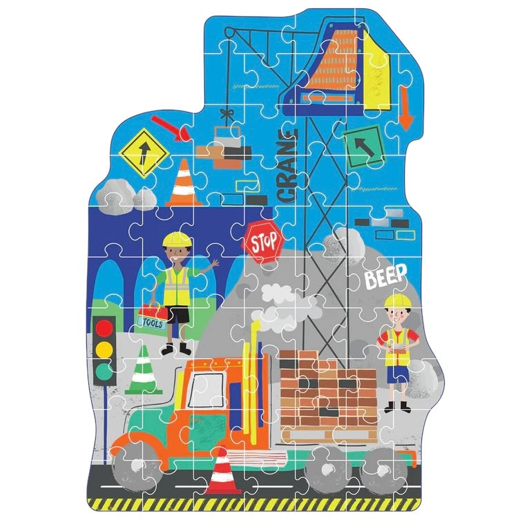 60 Piece Puzzle - Construction