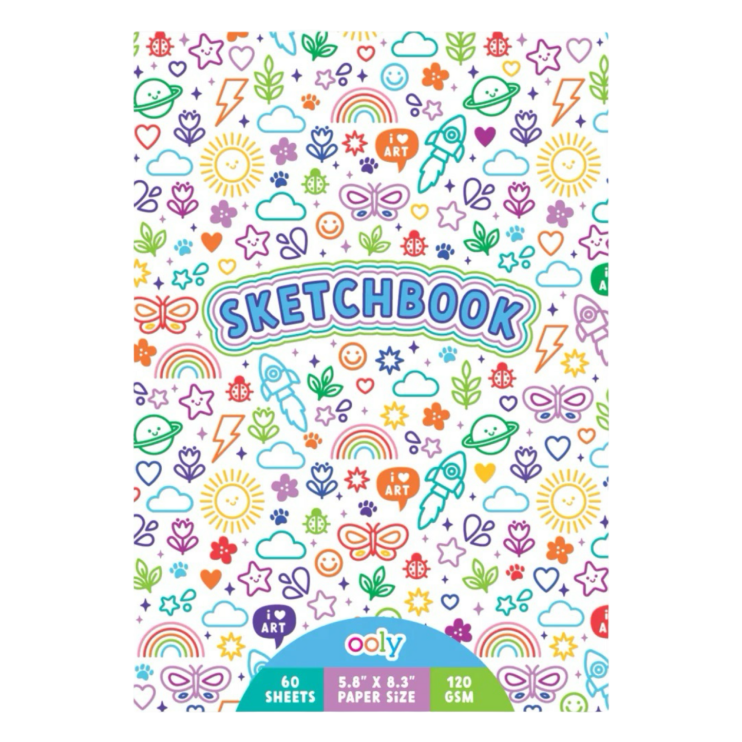 Colorful Doodles Sketchbook