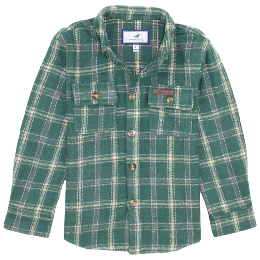 Properly Tied  Ranch Flannel - Pine