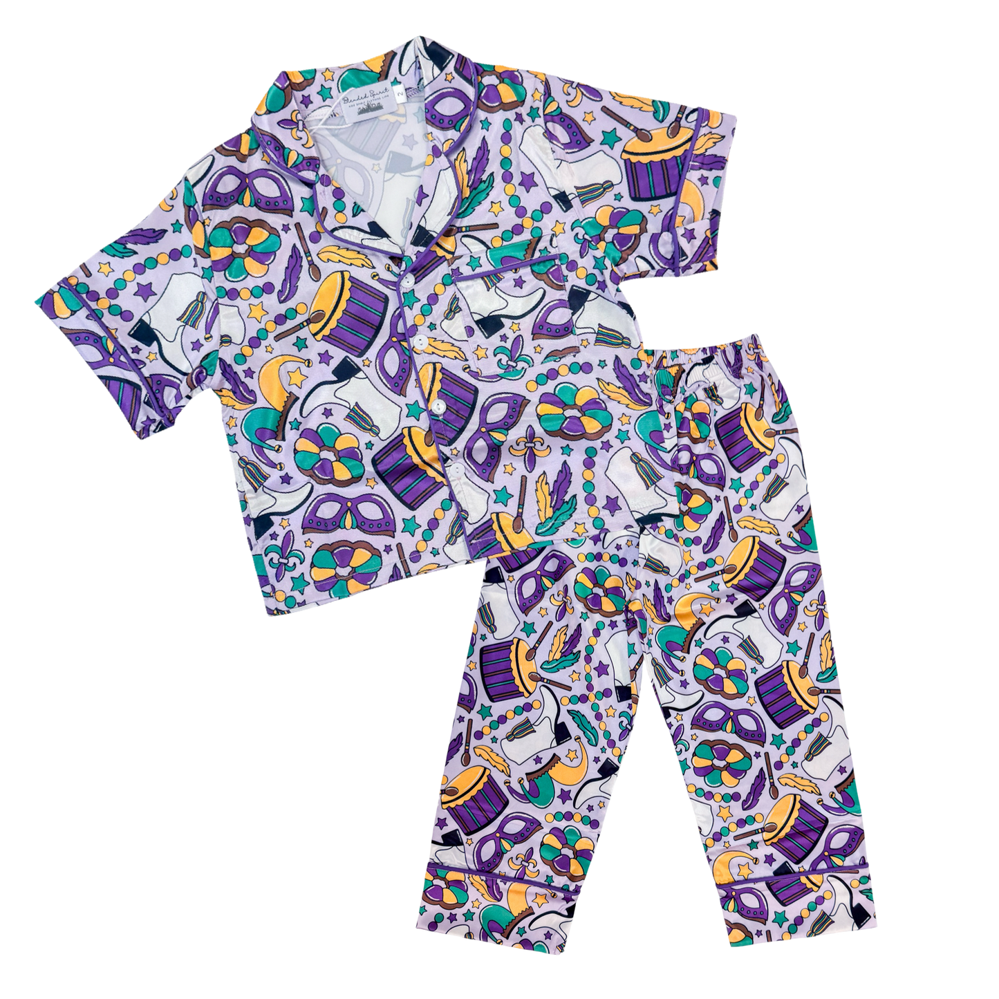 Silky Pajama - Mardi Gras