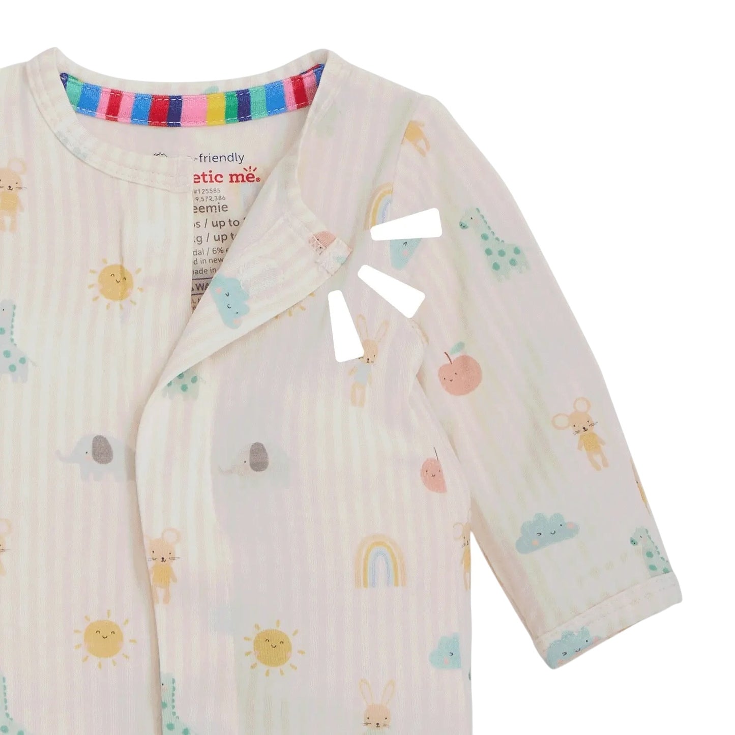 Magnetic Footie - Lullaby Sky Pink