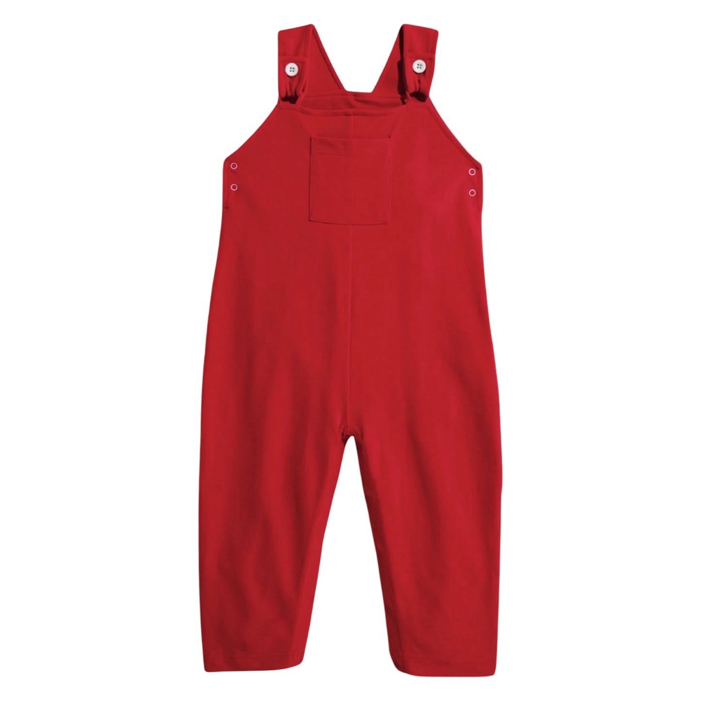 Pique Overall - Red