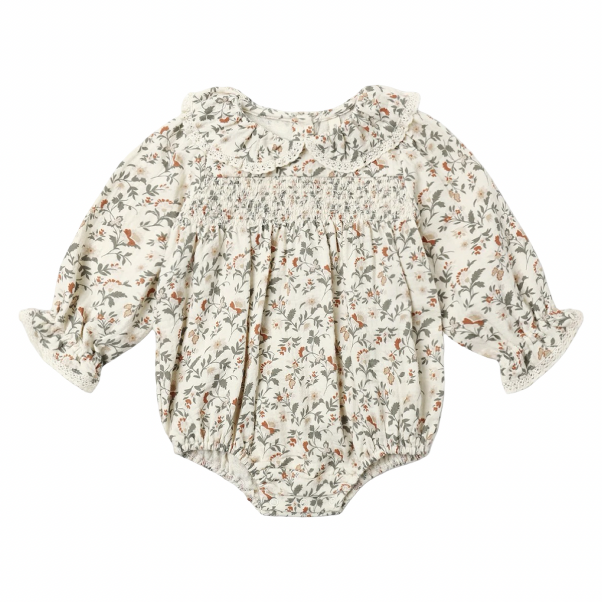 Callie Romper - Holiday Floral