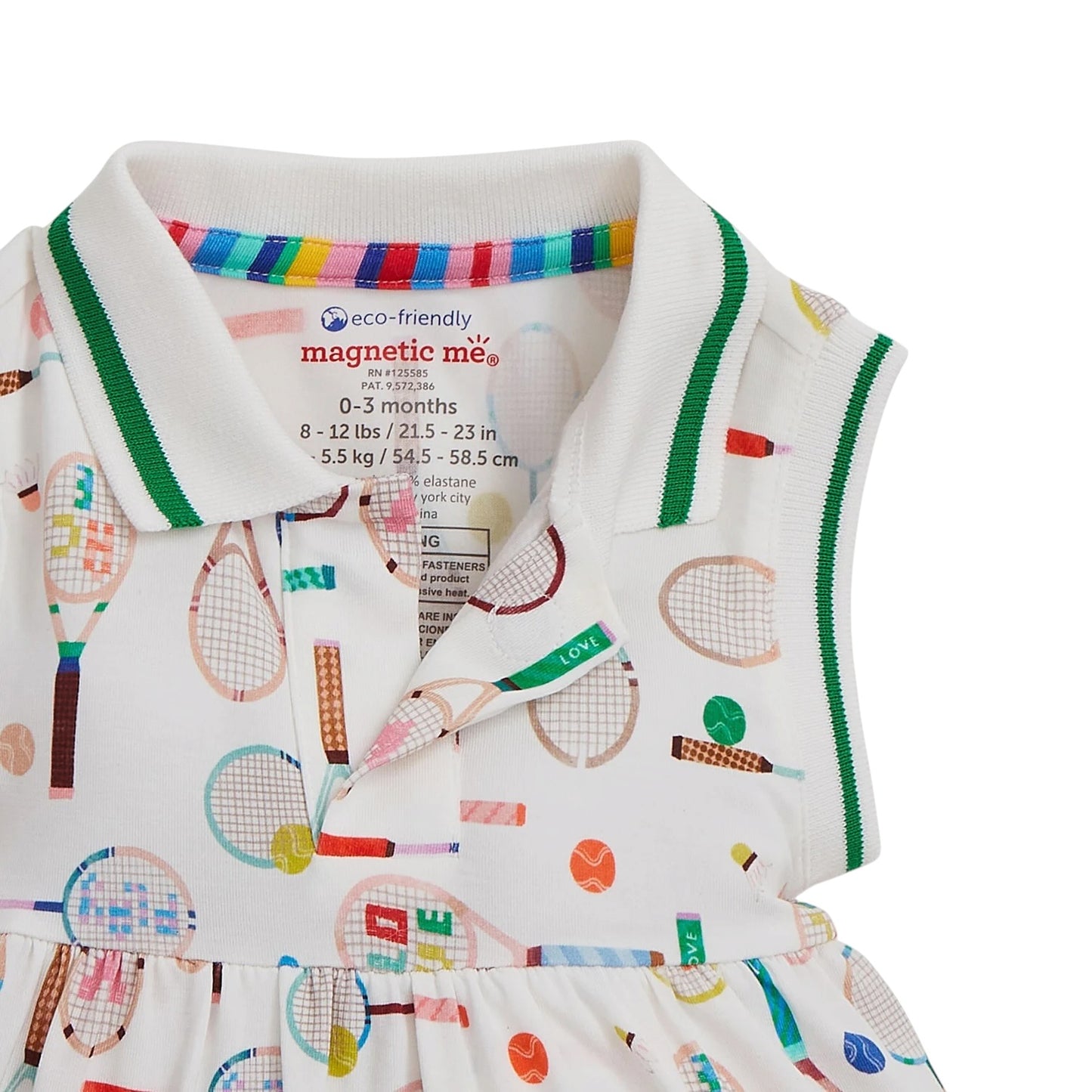 Magnetic Polo Bodysuit Dress - Love All