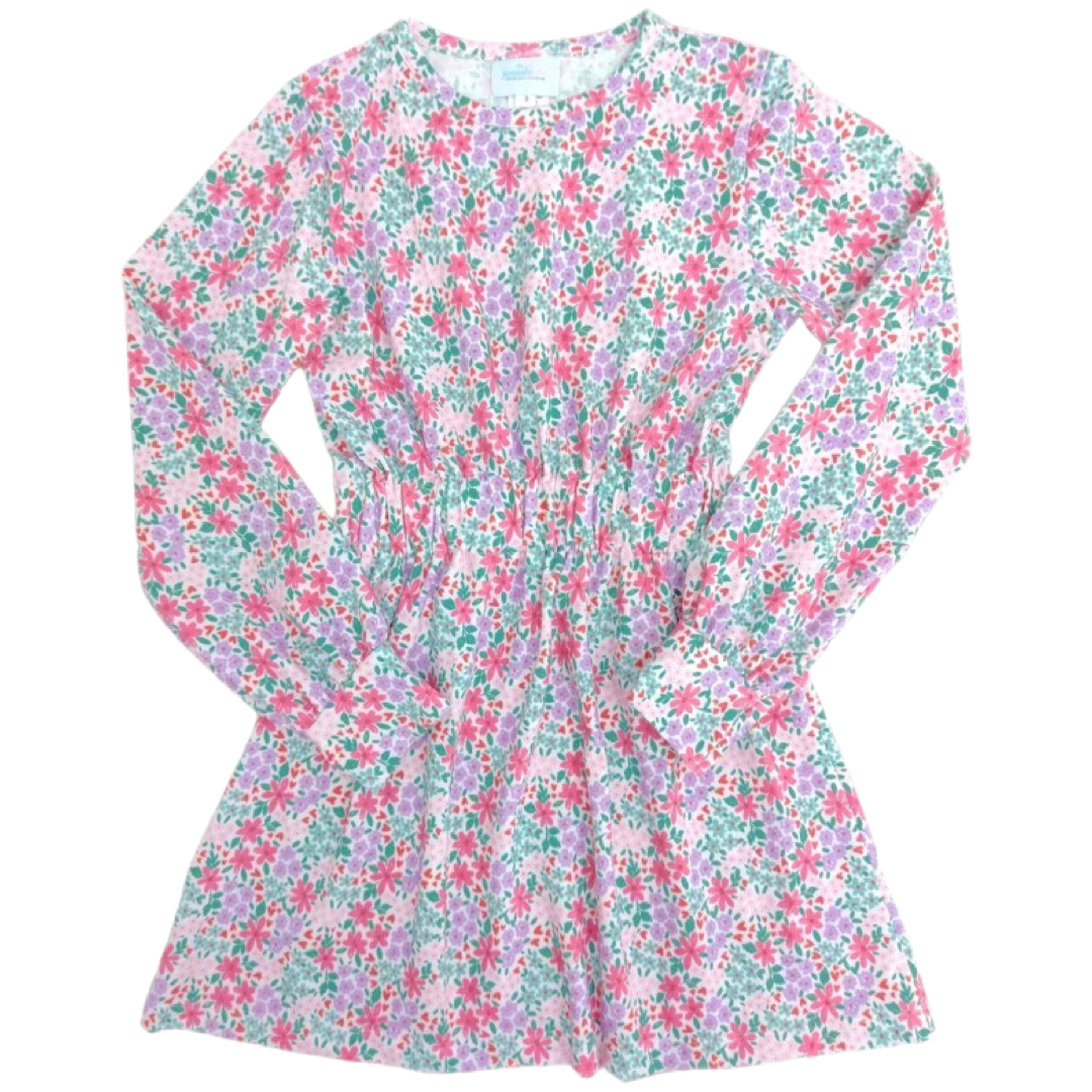 Pima Knit Dress - Floral Pima Knit Dress - Floral