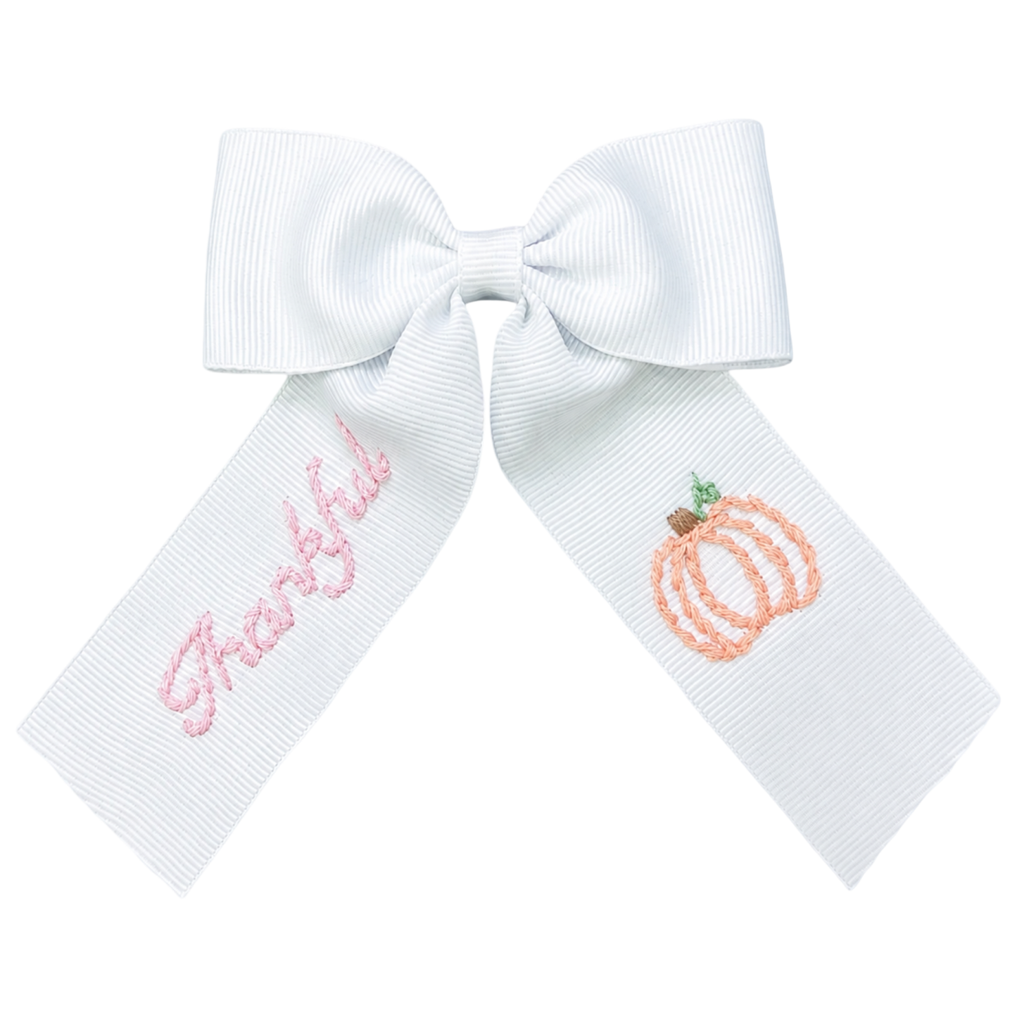Embroidered Bow - Medium